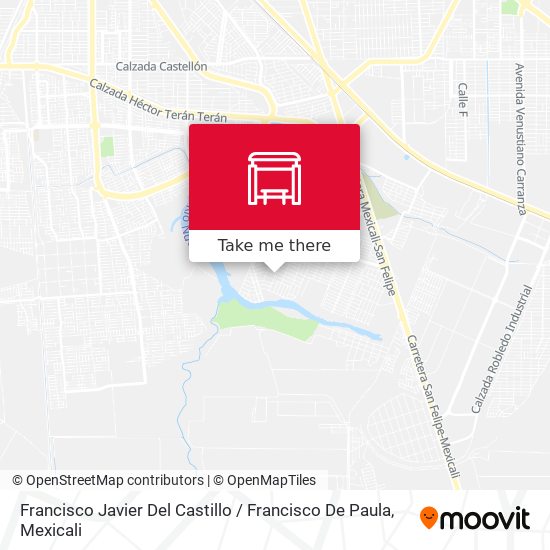 Francisco Javier Del Castillo / Francisco De Paula map