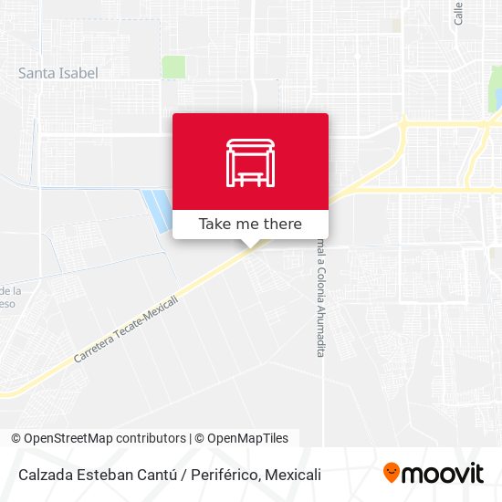 Calzada Esteban Cantú / Periférico map