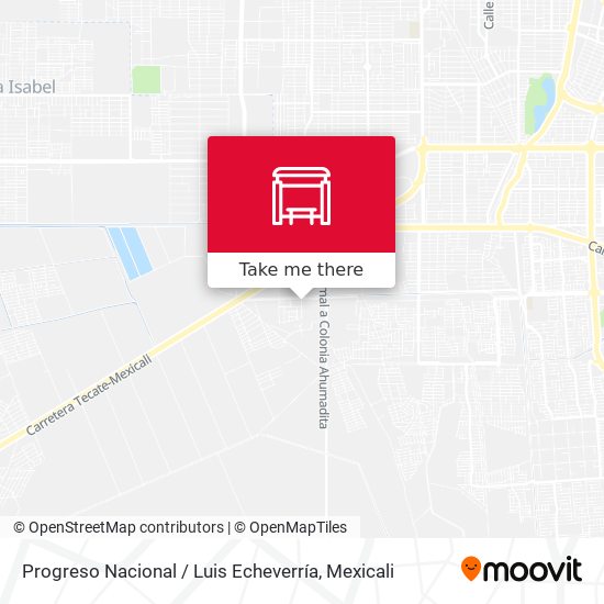 Progreso Nacional / Luis Echeverría map