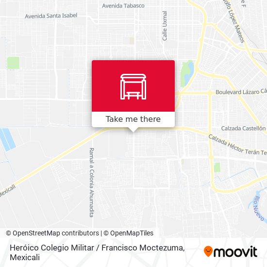 Mapa de Heróico Colegio Militar / Francisco Moctezuma