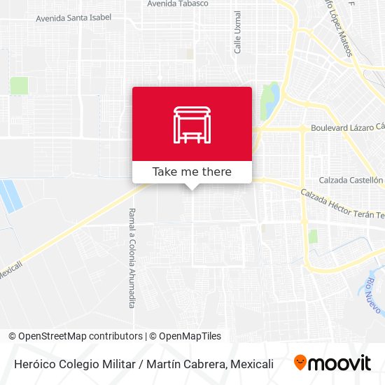 Heróico Colegio Militar / Martín Cabrera map