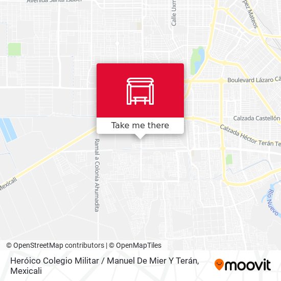 Mapa de Heróico Colegio Militar / Manuel De Mier Y Terán