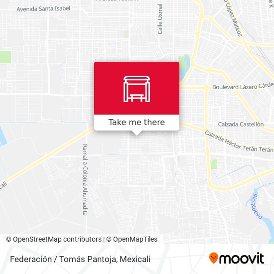 Federación / Tomás Pantoja map