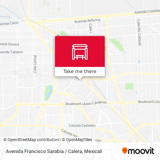 Mapa de Avenida Francisco Sarabia / Calera