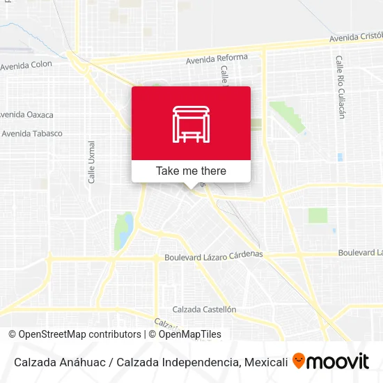 Mapa de Calzada Anáhuac / Calzada Independencia