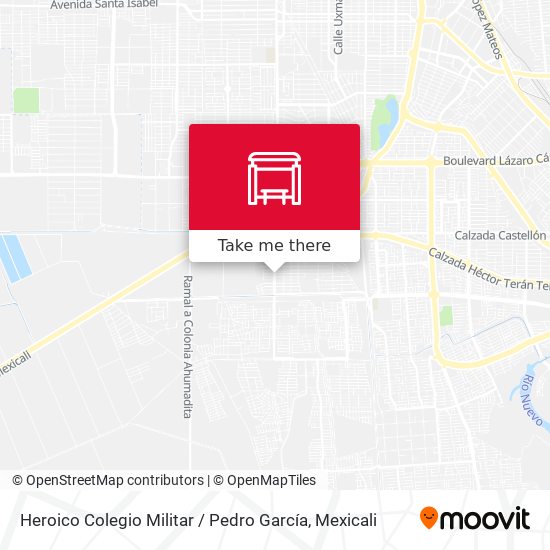 Mapa de Heroico Colegio Militar / Pedro García
