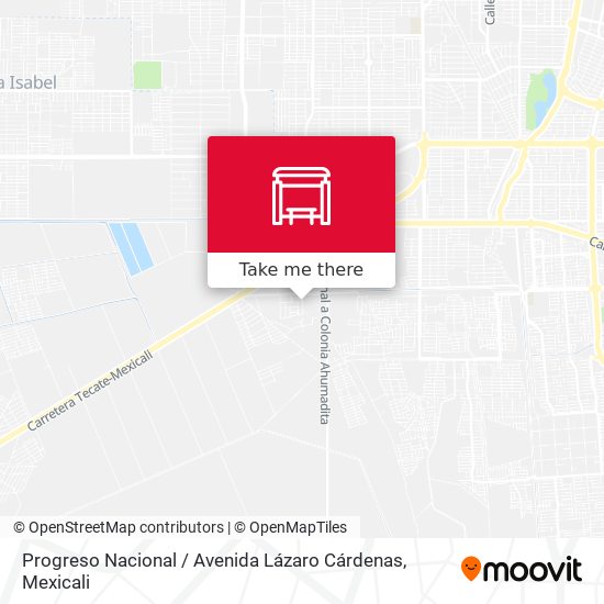 Progreso Nacional / Avenida Lázaro Cárdenas map