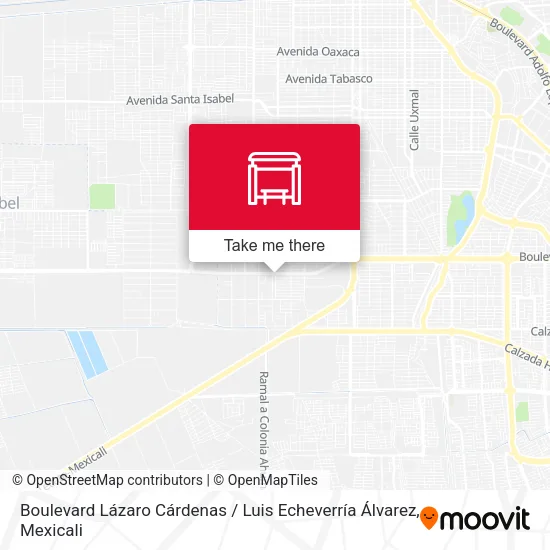 Mapa de Boulevard Lázaro Cárdenas / Luis Echeverría Álvarez