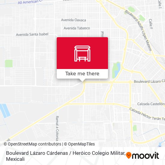 Boulevard Lázaro Cárdenas / Heróico Colegio Militar map