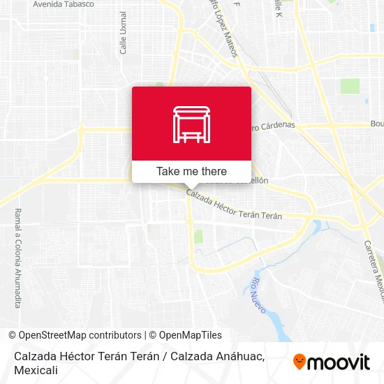 Mapa de Calzada Héctor Terán Terán / Calzada Anáhuac
