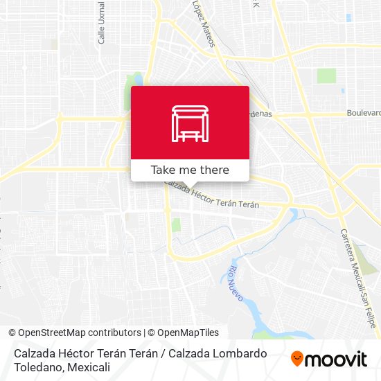 How to get to Calzada Héctor Terán Terán / Calzada Lombardo Toledano in  Mexicali by Bus?