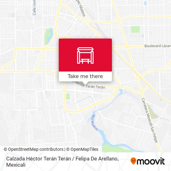 Calzada Héctor Terán Terán / Felipa De Arellano map