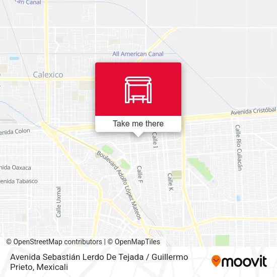Mapa de Avenida Sebastián Lerdo De Tejada / Guillermo Prieto