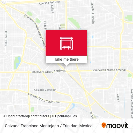 Mapa de Calzada Francisco Montejano / Trinidad