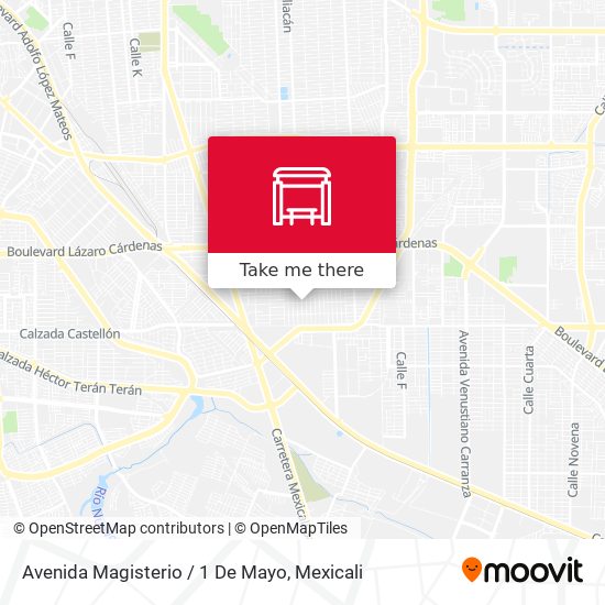 Avenida Magisterio / 1 De Mayo map