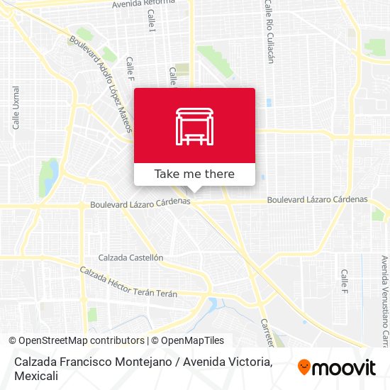 Calzada Francisco Montejano / Avenida Victoria map