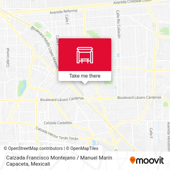 Mapa de Calzada Francisco Montejano / Manuel Marín Capaceta