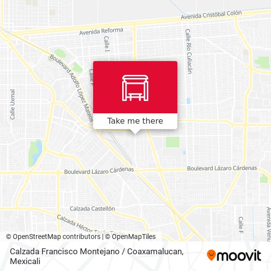 Mapa de Calzada Francisco Montejano / Coaxamalucan