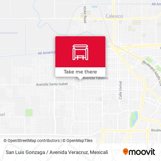 San Luis Gonzaga / Avenida Veracruz map