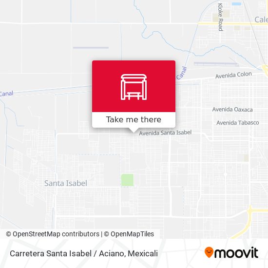 Carretera Santa Isabel / Aciano map