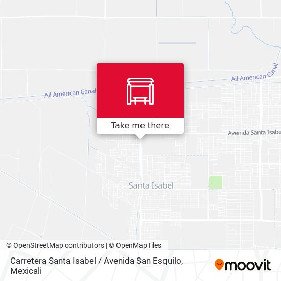 Carretera Santa Isabel / Avenida San Esquilo map