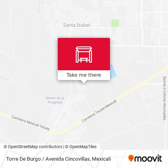 Torre De Burgo / Avenida Cincovillas map