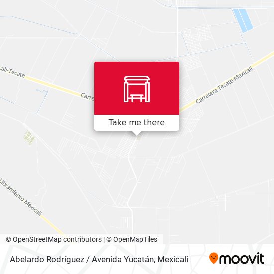 Abelardo Rodríguez / Avenida Yucatán map