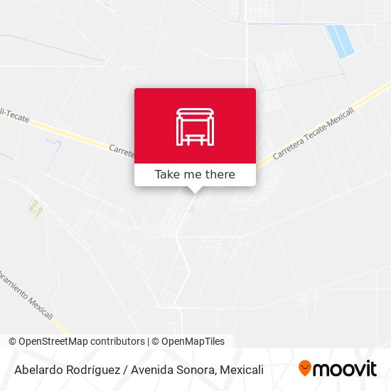 Abelardo Rodríguez / Avenida Sonora map