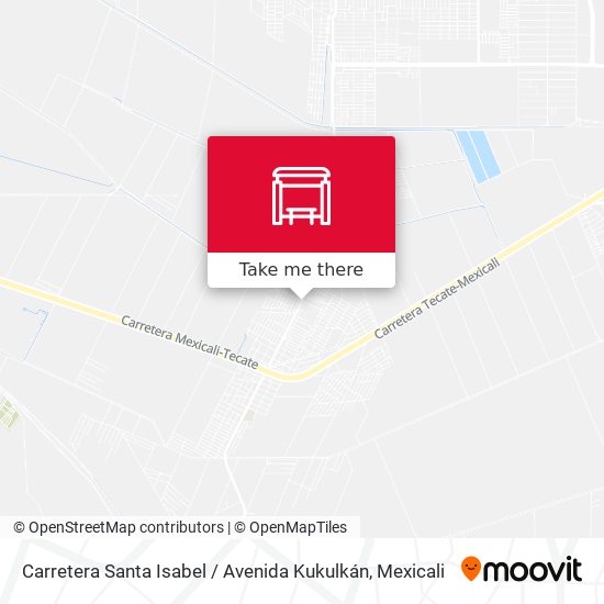 Mapa de Carretera Santa Isabel / Avenida Kukulkán
