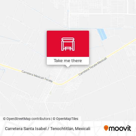 Carretera Santa Isabel / Tenochtitlán map