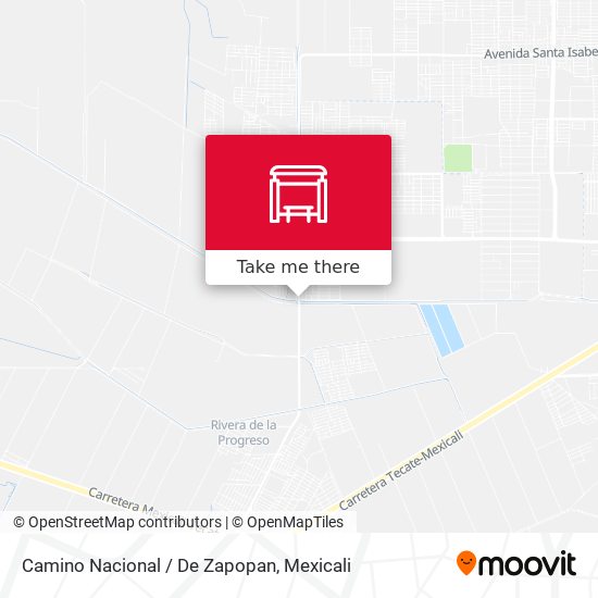 Camino Nacional / De Zapopan map