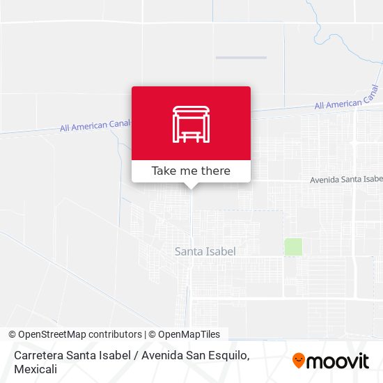 Carretera Santa Isabel / Avenida San Esquilo map