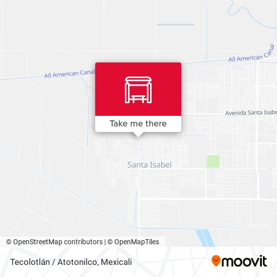 Tecolotlán / Atotonilco map