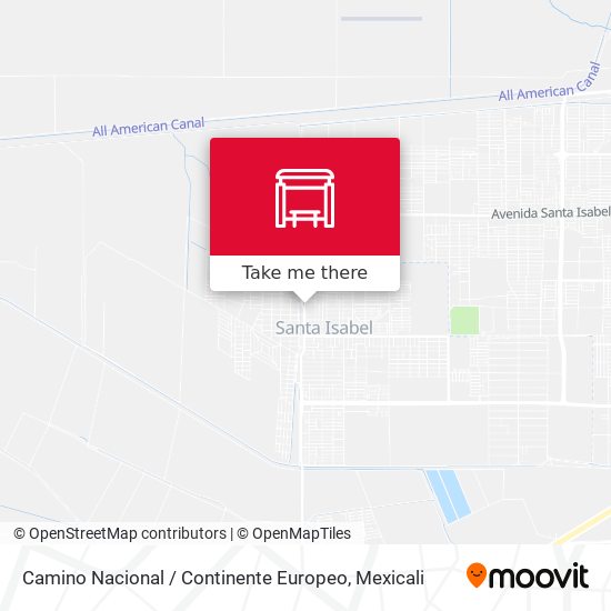Camino Nacional / Continente Europeo map
