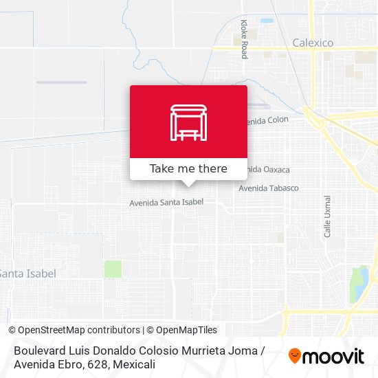 Mapa de Boulevard Luis Donaldo Colosio Murrieta Joma / Avenida Ebro, 628