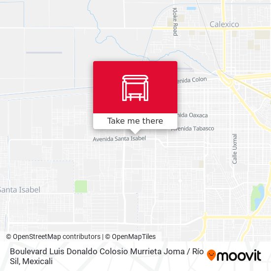 Mapa de Boulevard Luis Donaldo Colosio Murrieta Joma / Río Sil