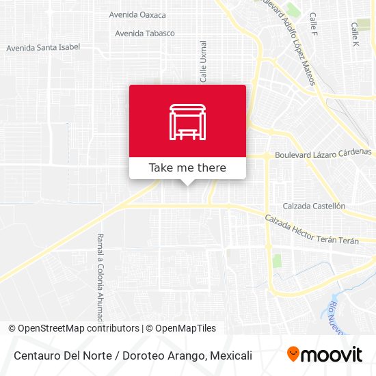 Mapa de Centauro Del Norte / Doroteo Arango