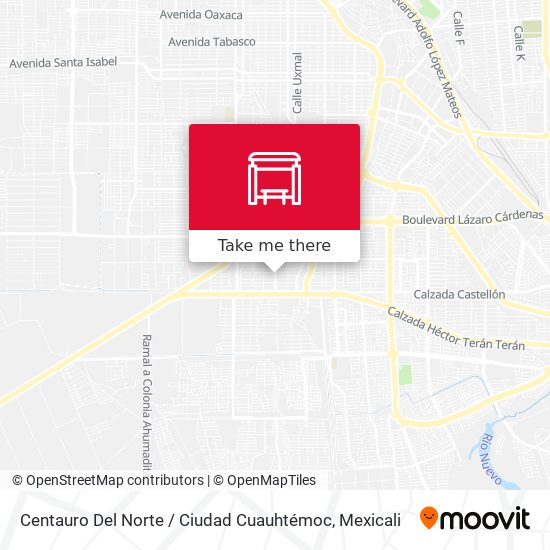 Centauro Del Norte / Ciudad Cuauhtémoc map