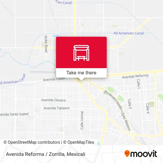 Avenida Reforma / Zorrilla map