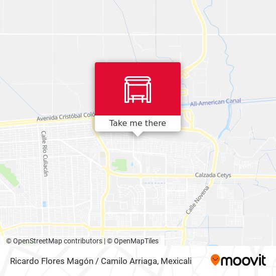 Ricardo Flores Magón / Camilo Arriaga map
