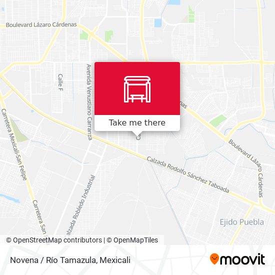 Mapa de Novena / Río Tamazula