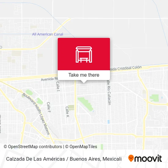 Mapa de Calzada De Las Américas / Buenos Aires