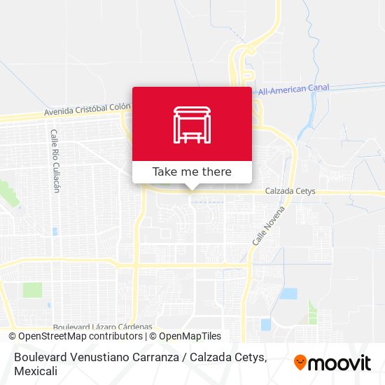 Boulevard Venustiano Carranza / Calzada Cetys map