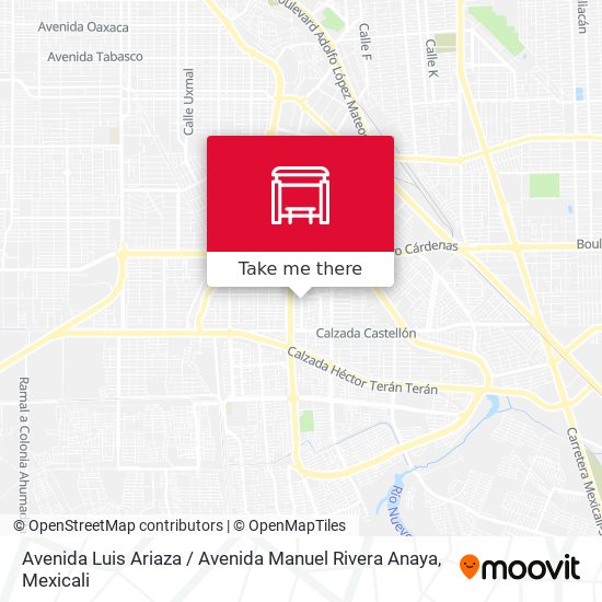 Avenida Luis Ariaza / Avenida Manuel Rivera Anaya map