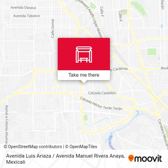 Avenida Luis Ariaza / Avenida Manuel Rivera Anaya map