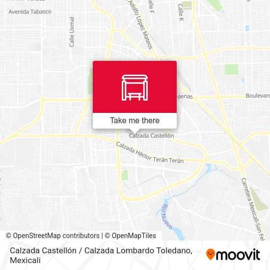 Mapa de Calzada Castellón / Calzada Lombardo Toledano