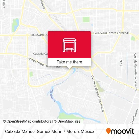 Mapa de Calzada Manuel Gómez Morín / Morón