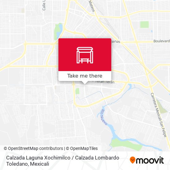 Mapa de Calzada Laguna Xochimilco / Calzada Lombardo Toledano