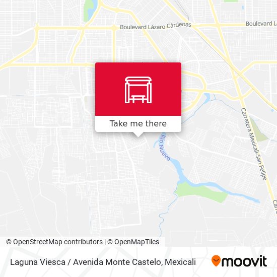 Mapa de Laguna Viesca / Avenida Monte Castelo