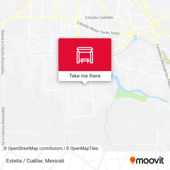 Estella / Cuéllar map